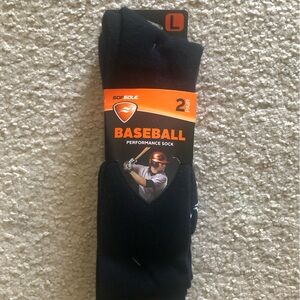 SOFSOLE Baseball Performance Sock - 2 Pair